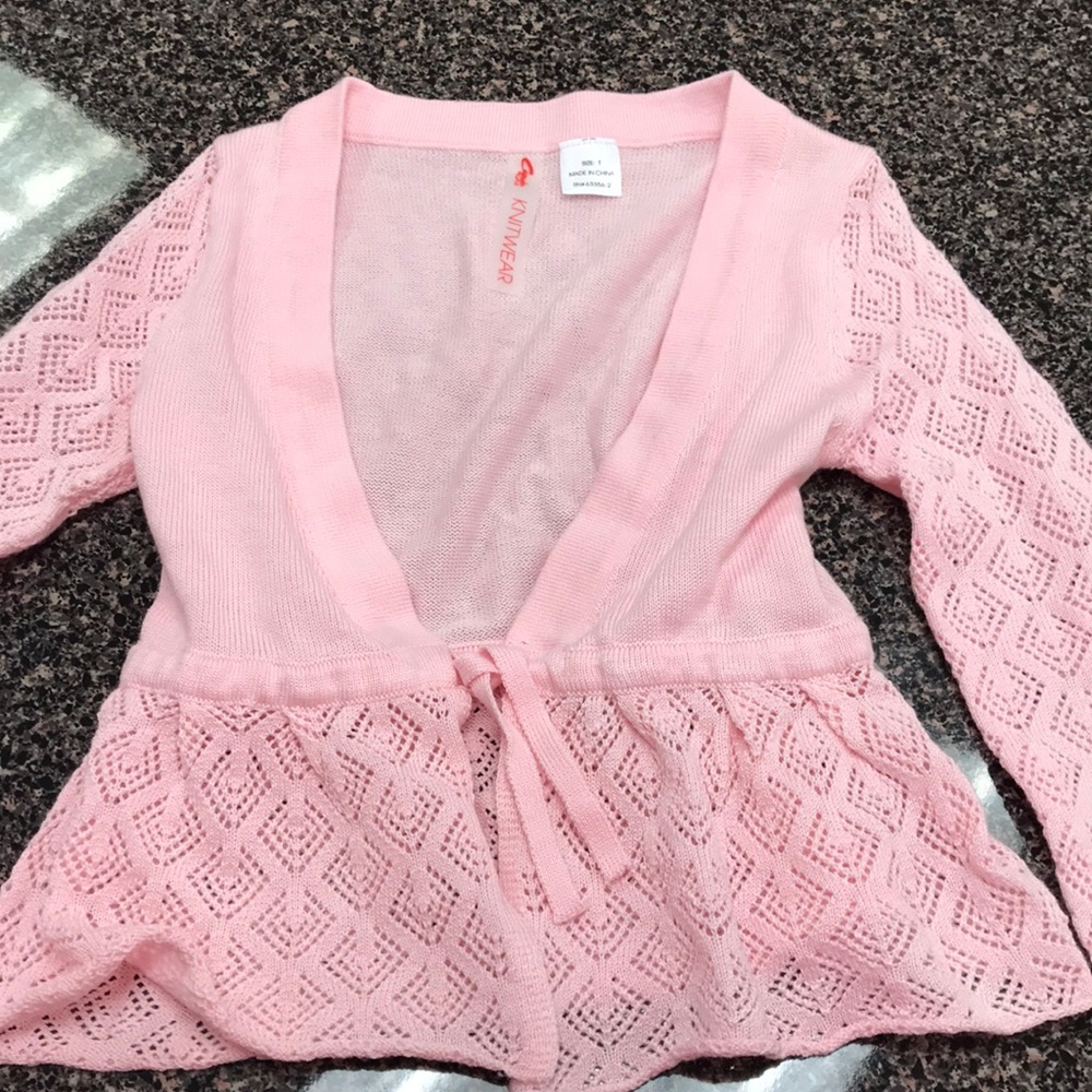 NWT Capezio Ballet sweater pink